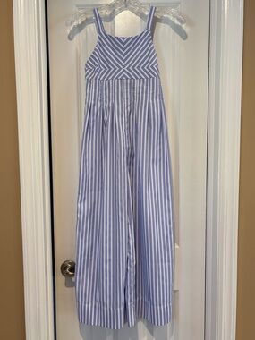 Habitual Kids Stripe Wide Leg Jumpsuit Size 10